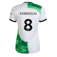 Liverpool Szoboszlai Dominik #8 Replica Away Shirt Ladies 2023-24 Short Sleeve